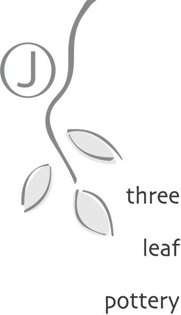 Three Leaf Pottery Logo